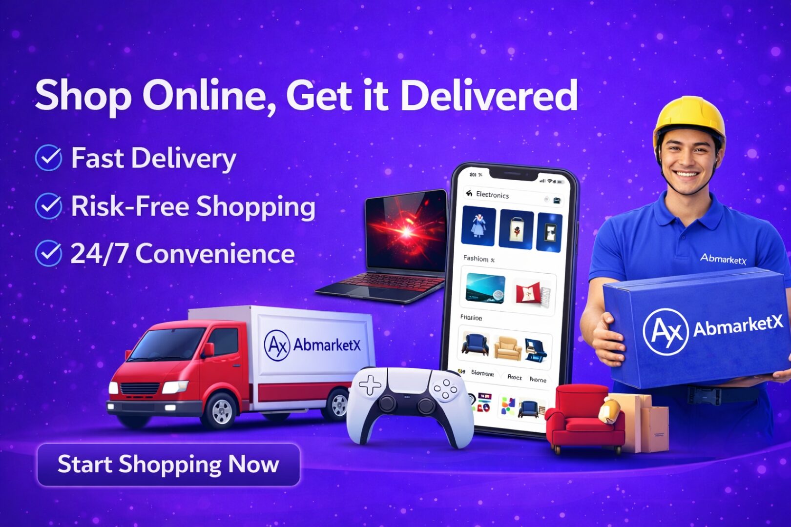 Shop on AbmarketX